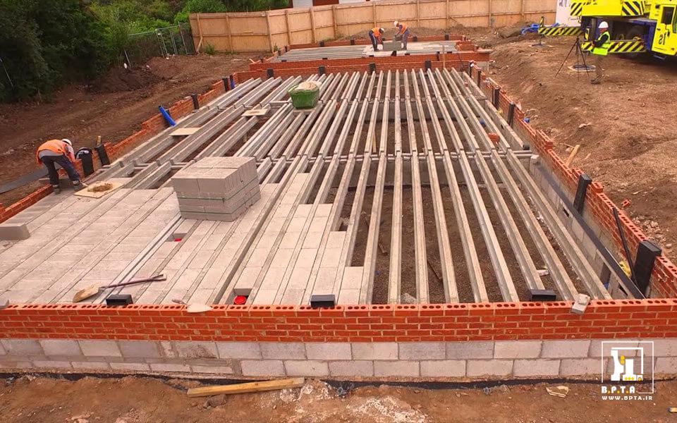 نکات اجرایی سقف تیرچه بلوک