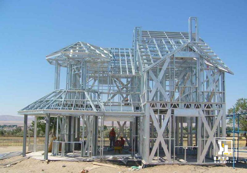 مقایسه اسکلت فلزی و بتنی